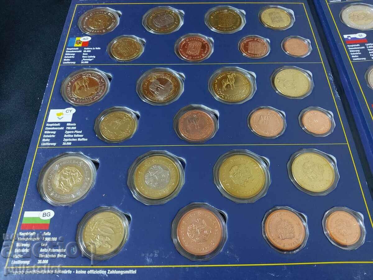 Auction  Set of 7 trial euro series 2003 year III