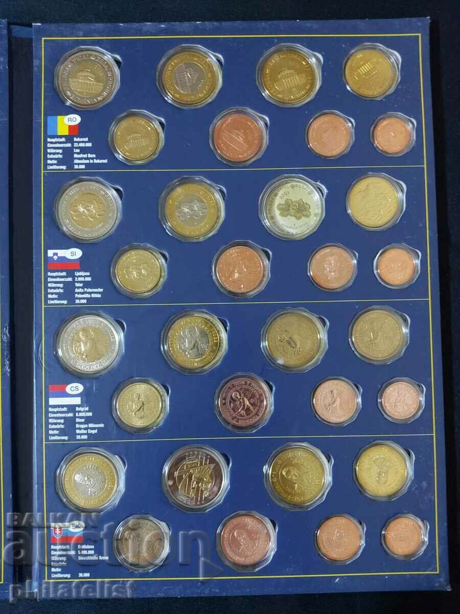 Set of 7 trial euro series 2003 year III - 5