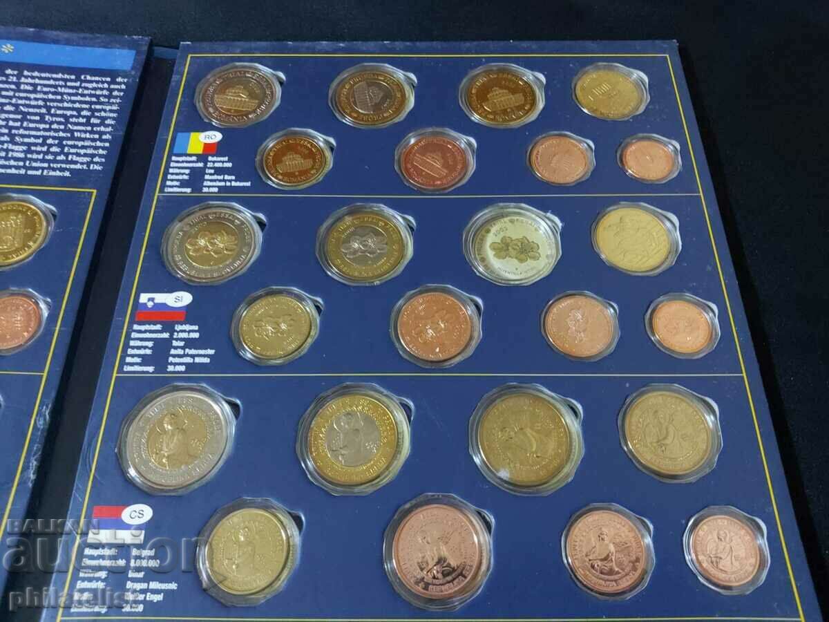 Set of 7 trial euro series 2003 year III - 6