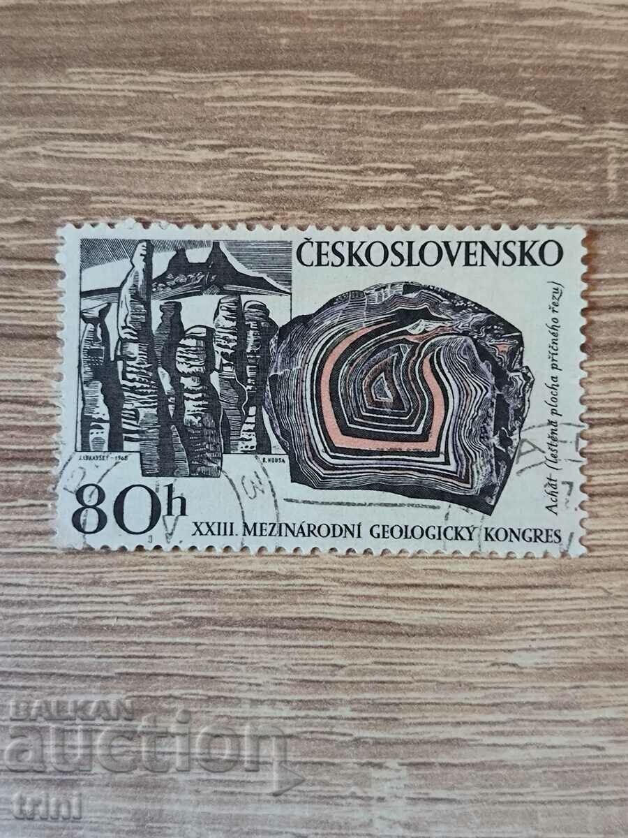 Чехословакия Геология 1968 г.