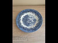 English porcelain plate Country style