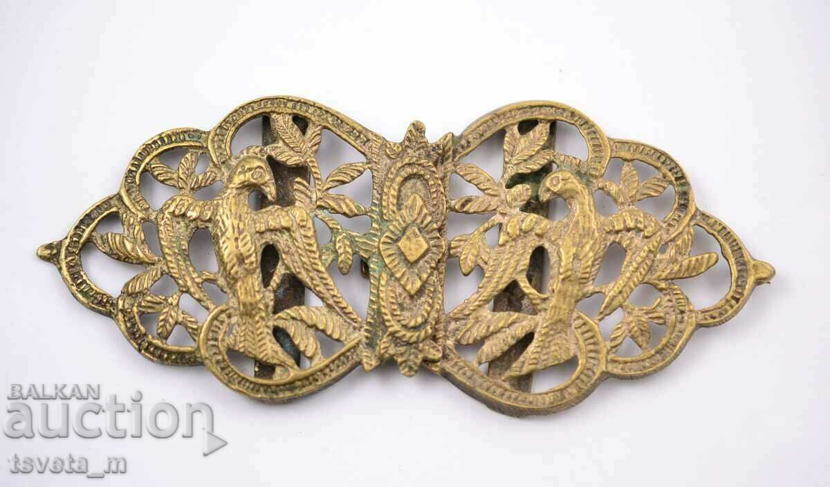 Filigran de pafta din bronz Chiprov - pentru costum popular