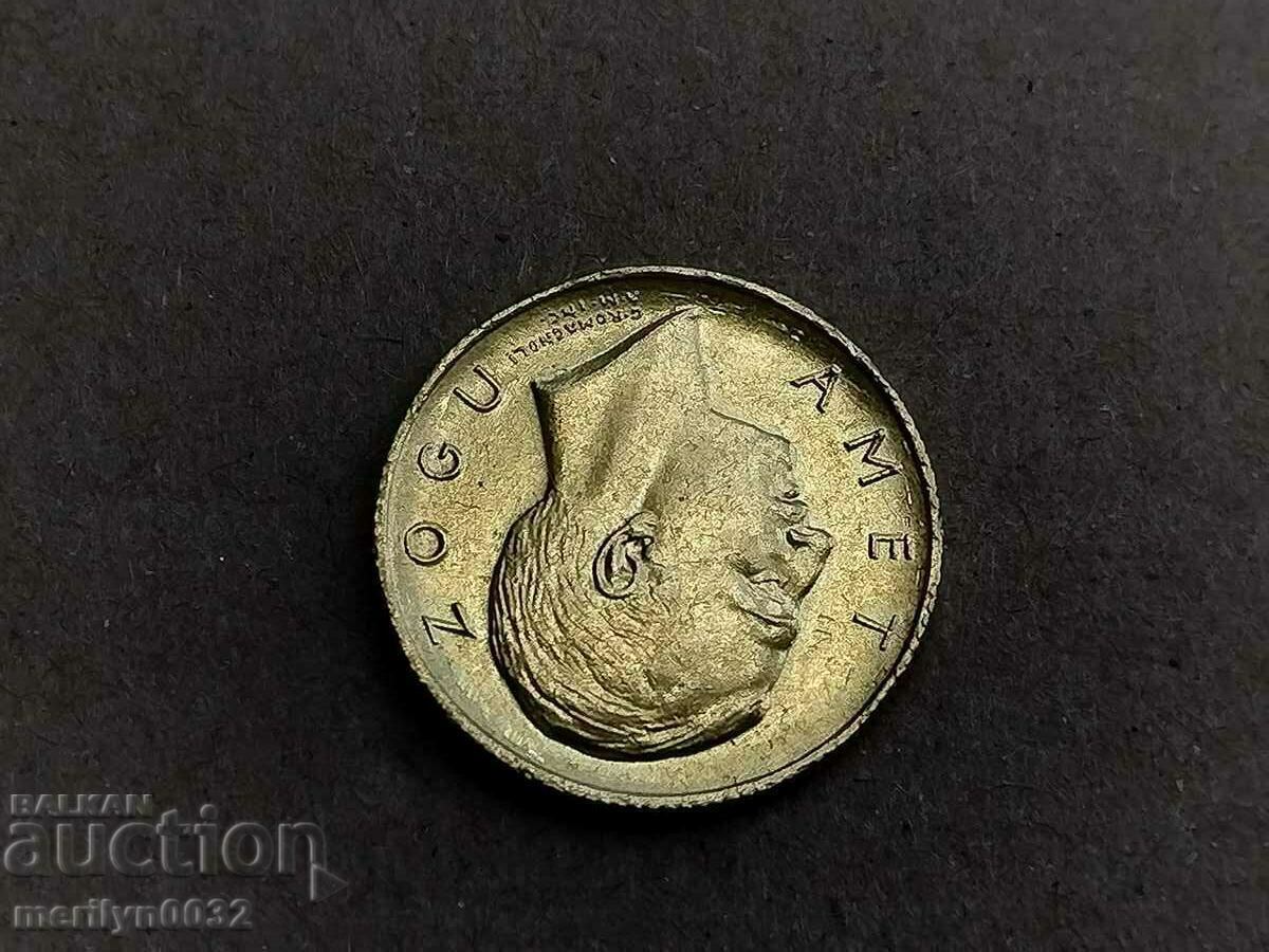 20 franci 1927 Albania Amet Zogu aur 6,45 900/1000 - 5