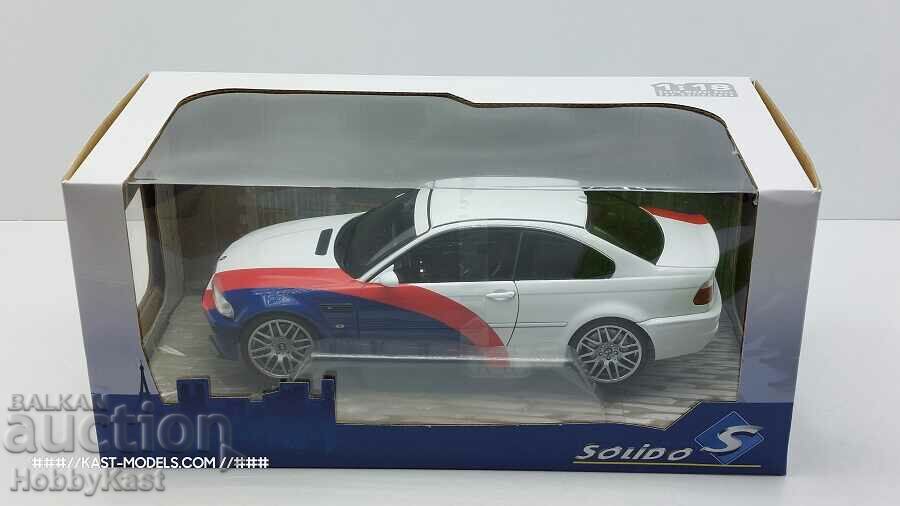 BMW (M3) E46 2000 SOLIDO 1/18