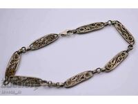 Renaissance silver filigree bracelet 26 g