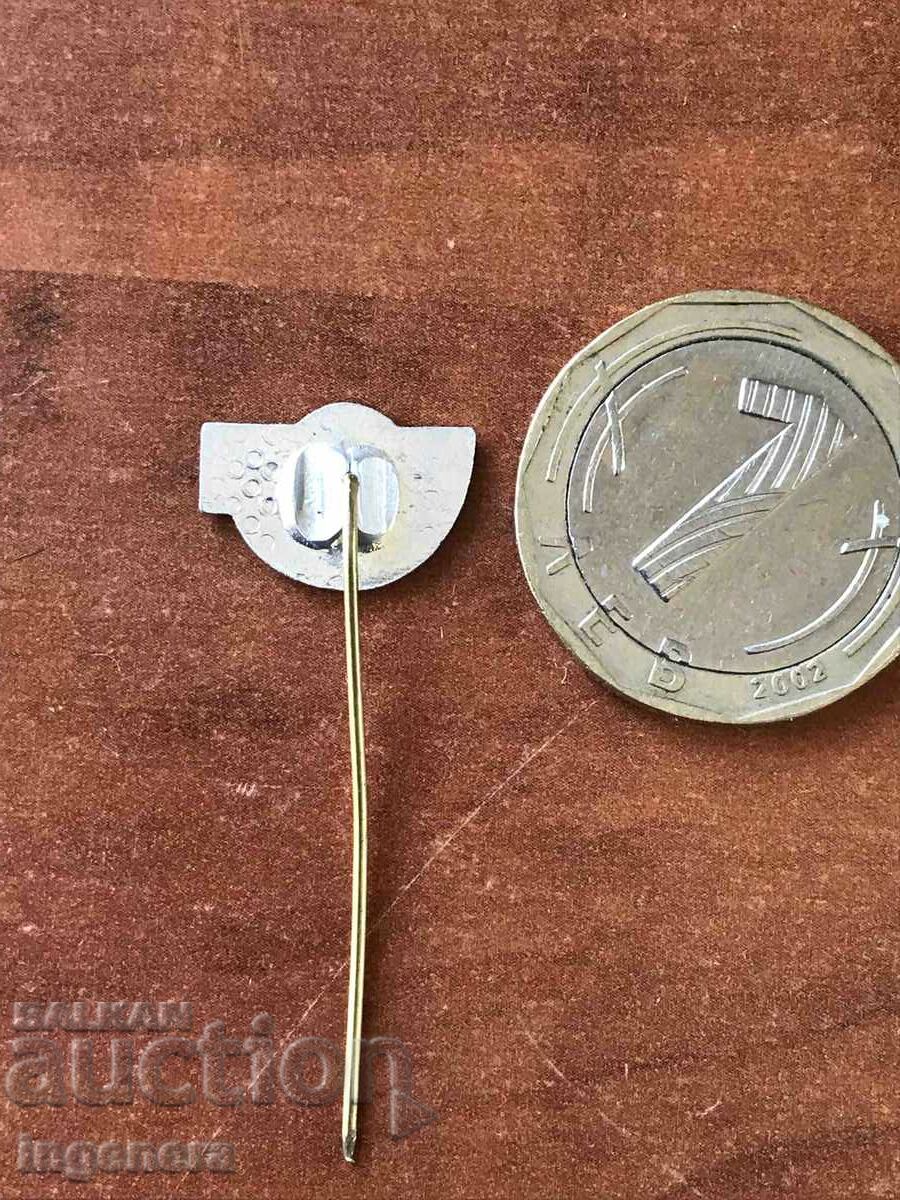 BADGE - BULGARIAN VOLLEYBALL FEDERATION with price 4.00 BGN | € 2.05 BADGE - BULGARIAN VOLLEYBALL FEDERATION with price 4.00 BGN | € 2.05