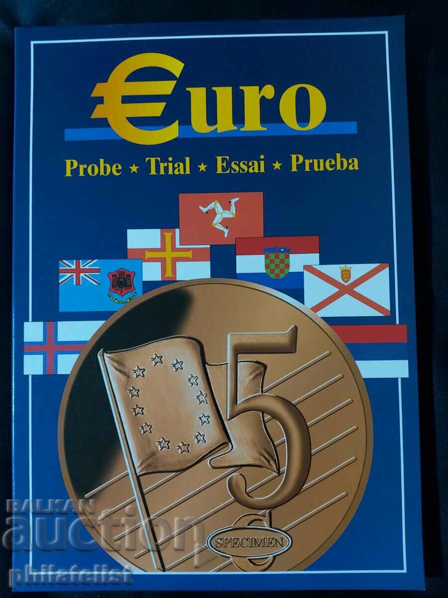 Set of 7 trial euro series / set 2003 year - V