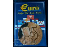 Set of 7 trial euro series / set 2003 year - V
