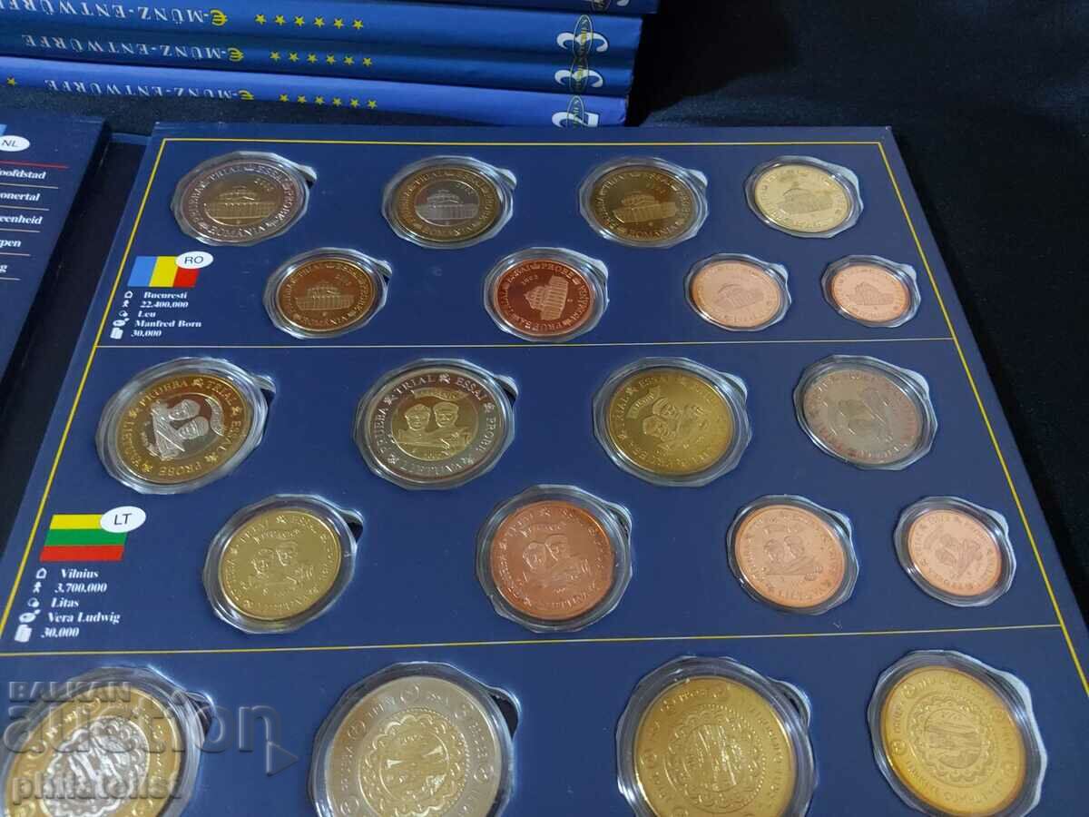 Set of 7 trial euro series 2003 - IV - 5 Set of 7 trial euro series 2003 - IV - 5