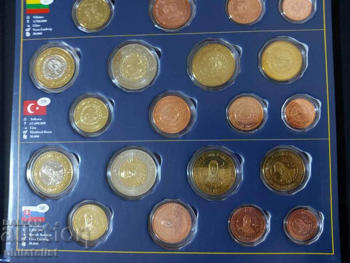 Set of 7 trial euro series 2003 - IV - 6 Set of 7 trial euro series 2003 - IV - 6