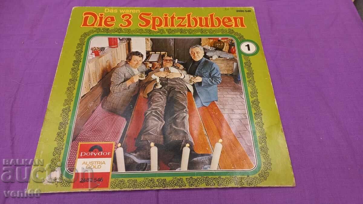 Gramophone record Die 3 Spitzbuben