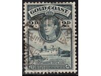 GBGold Coast-1950-KG V[-Regular, γραμματόσημο