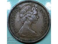 Marea Britanie 1/2 penny 1971 Elisabeta a II-a