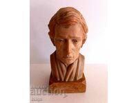 Statueta unica Chopin din lemn