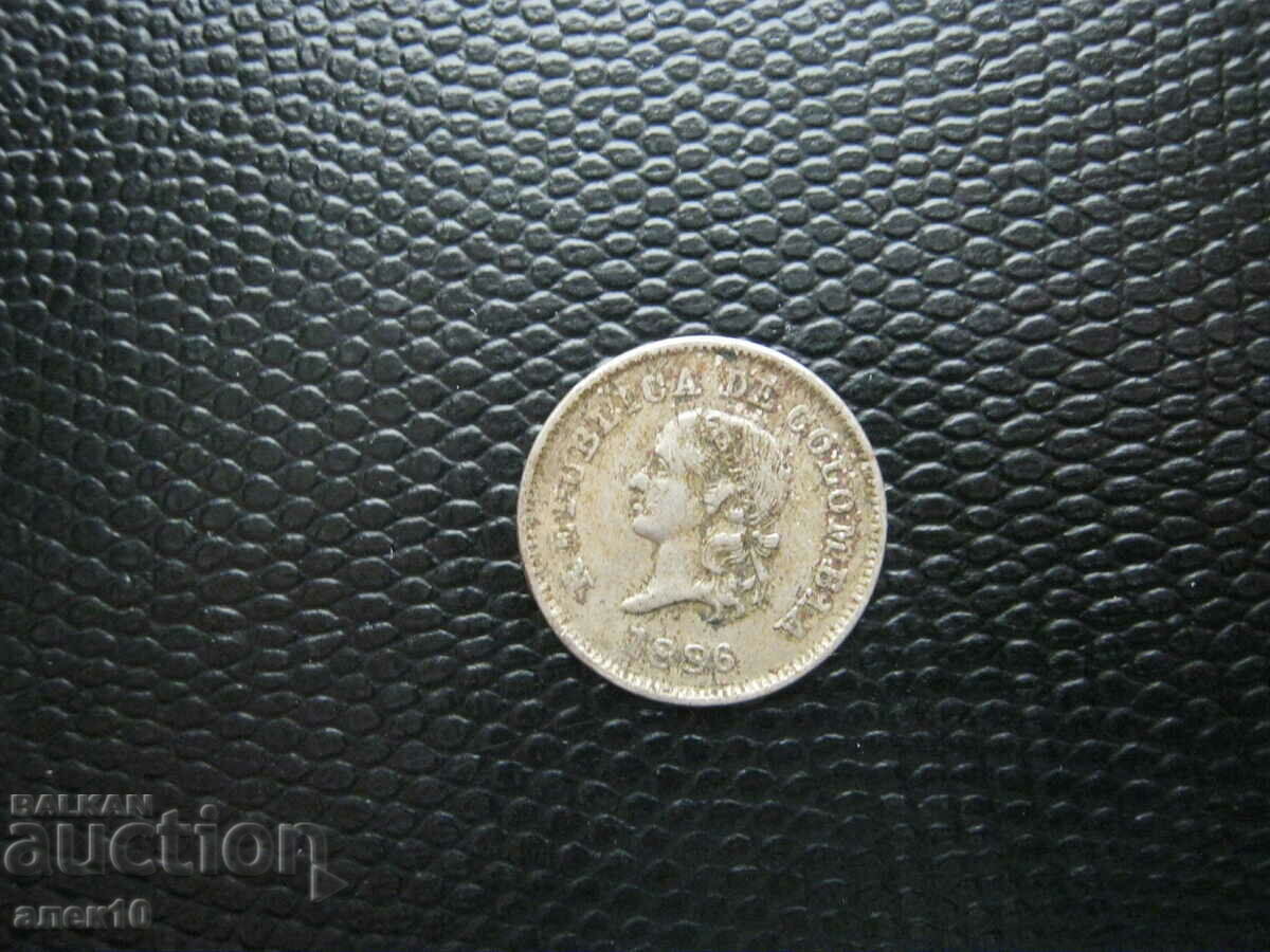 Columbia 5 centavos 1886