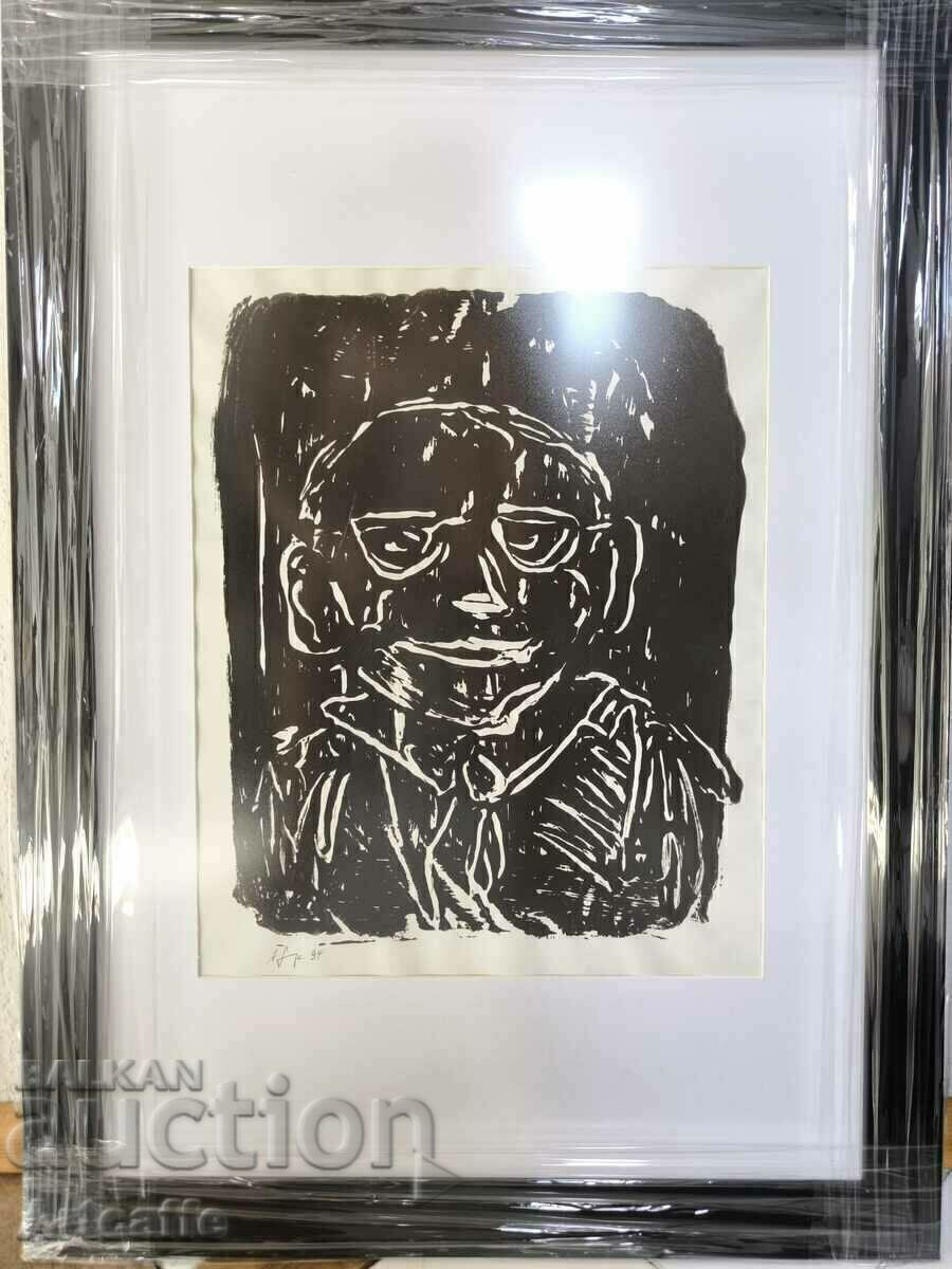 Livrarea Andreas Junge Portret Acrilic