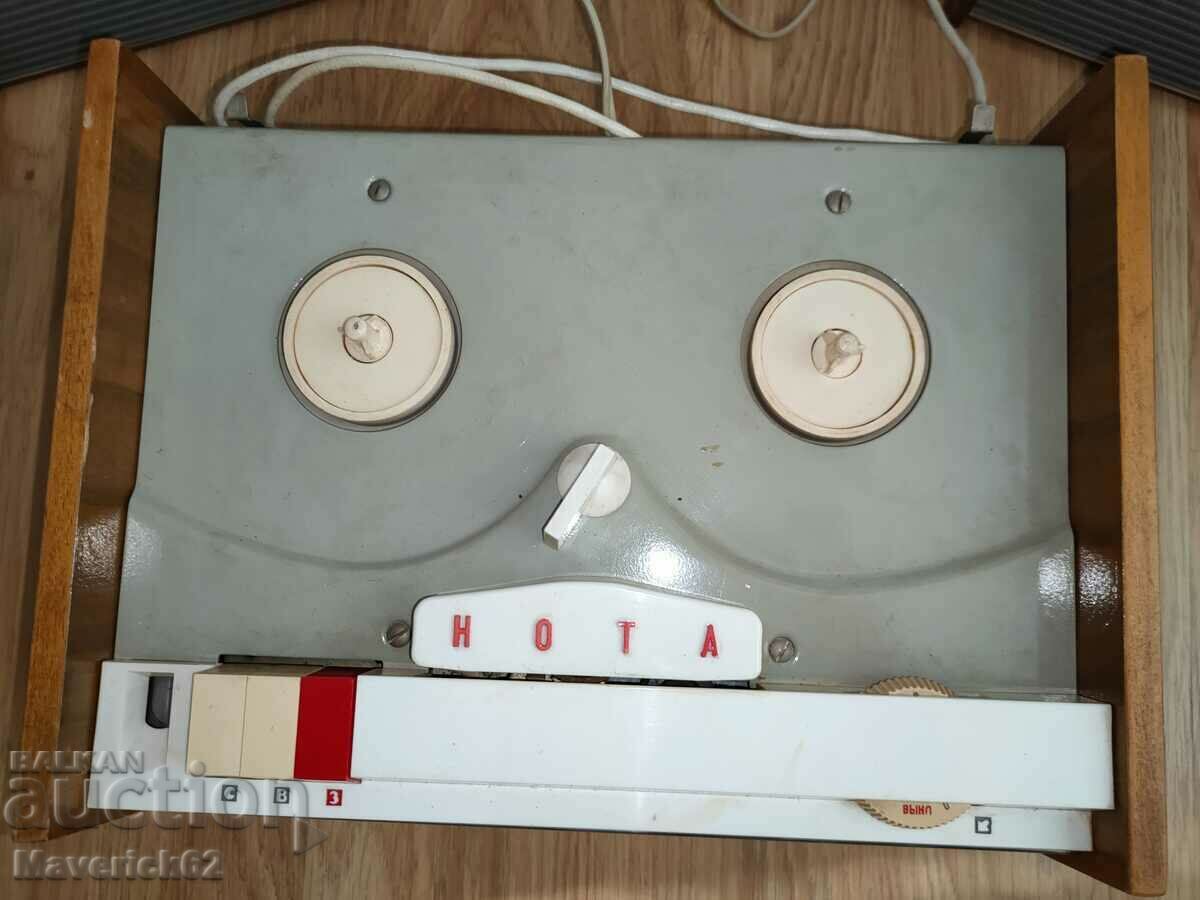 Nota reel-to-reel tape recorder - 6 Nota reel-to-reel tape recorder - 6