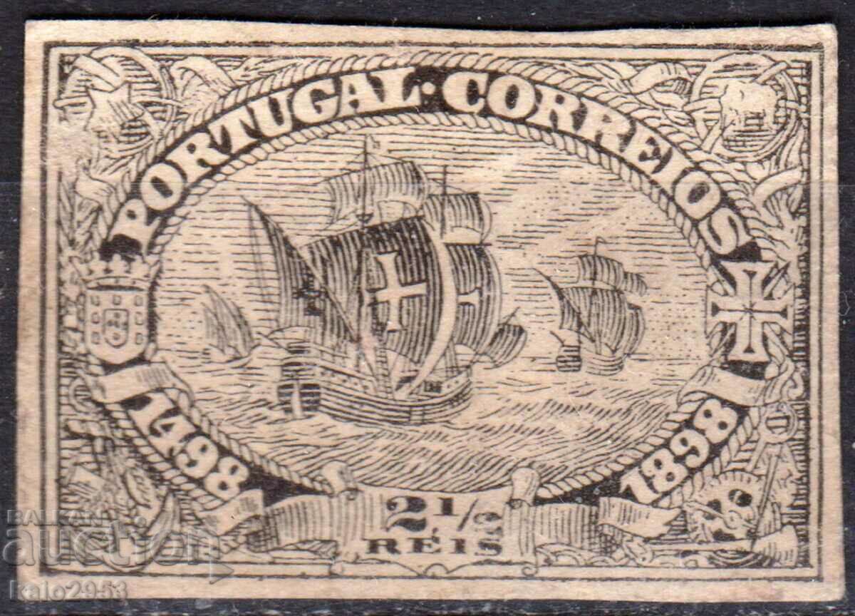 Portugal-1898-400 years from the road.' of V. Da Gama, stamp