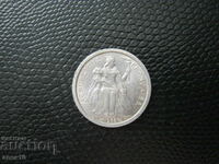 Fr. Polynesia 1 franc 1965