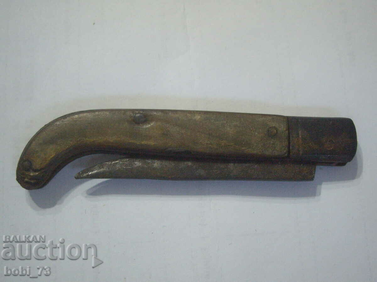 Old leg with bone handle. with price 30.00 BGN | € 15.34 Old leg with bone handle. with price 30.00 BGN | € 15.34