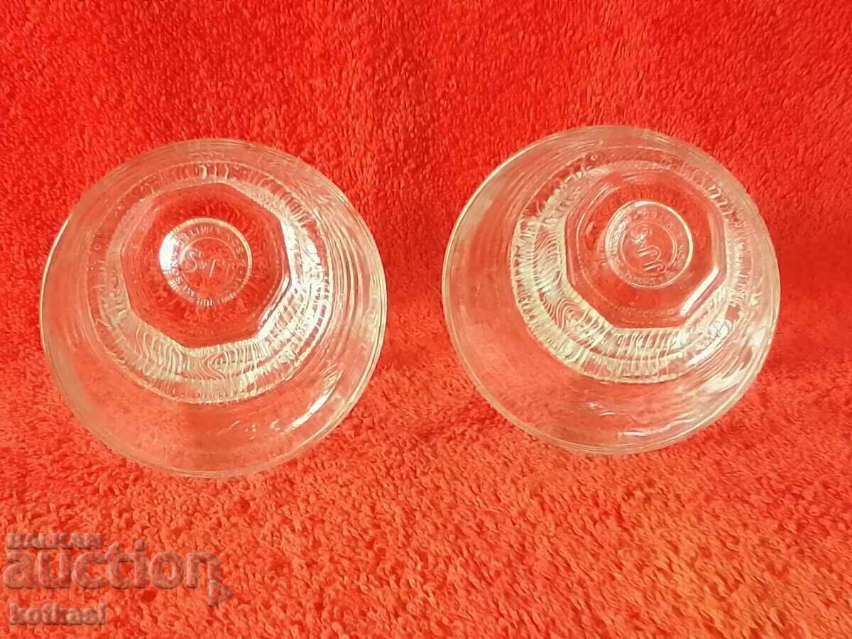 Lot of 2 glass glasses for JAMESON IRISH WHISKEY - 5