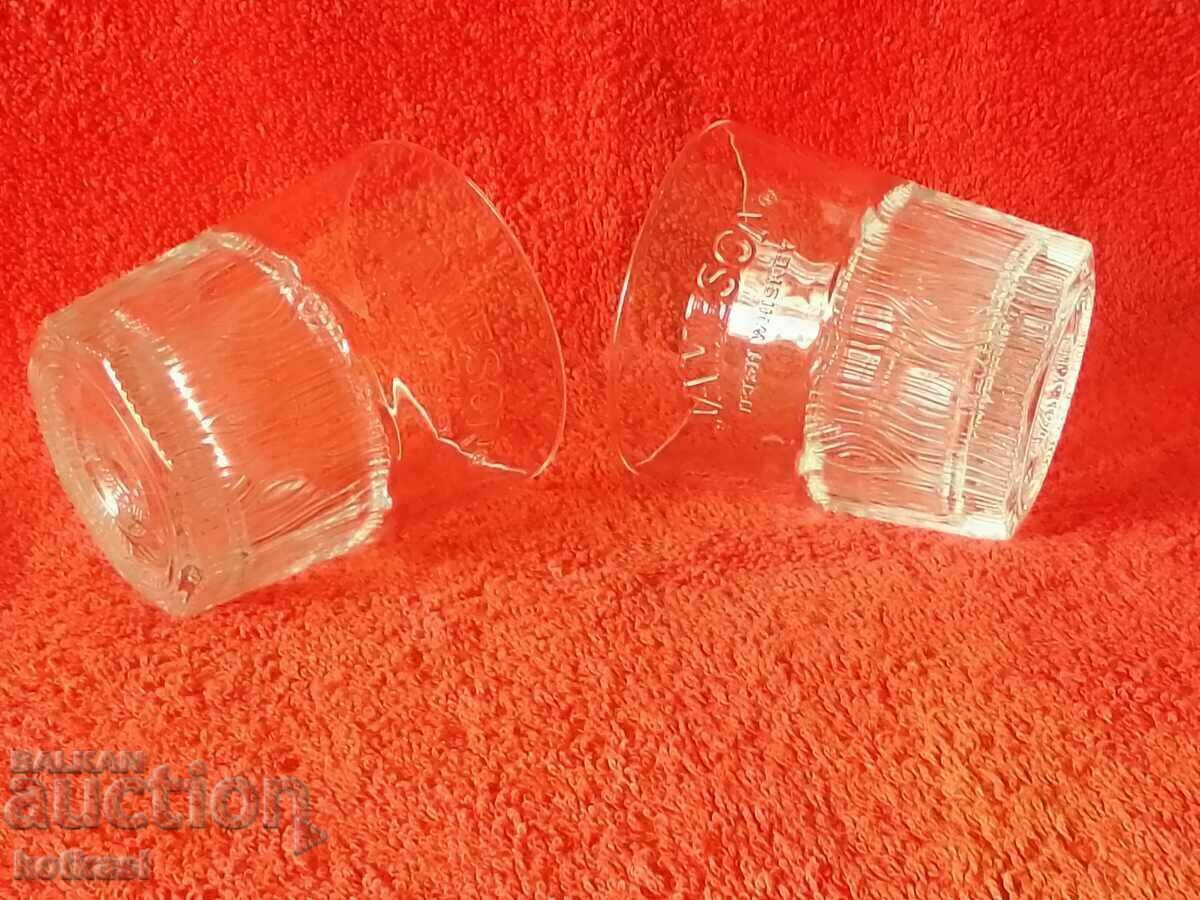 Lot of 2 glass glasses for JAMESON IRISH WHISKEY - 6