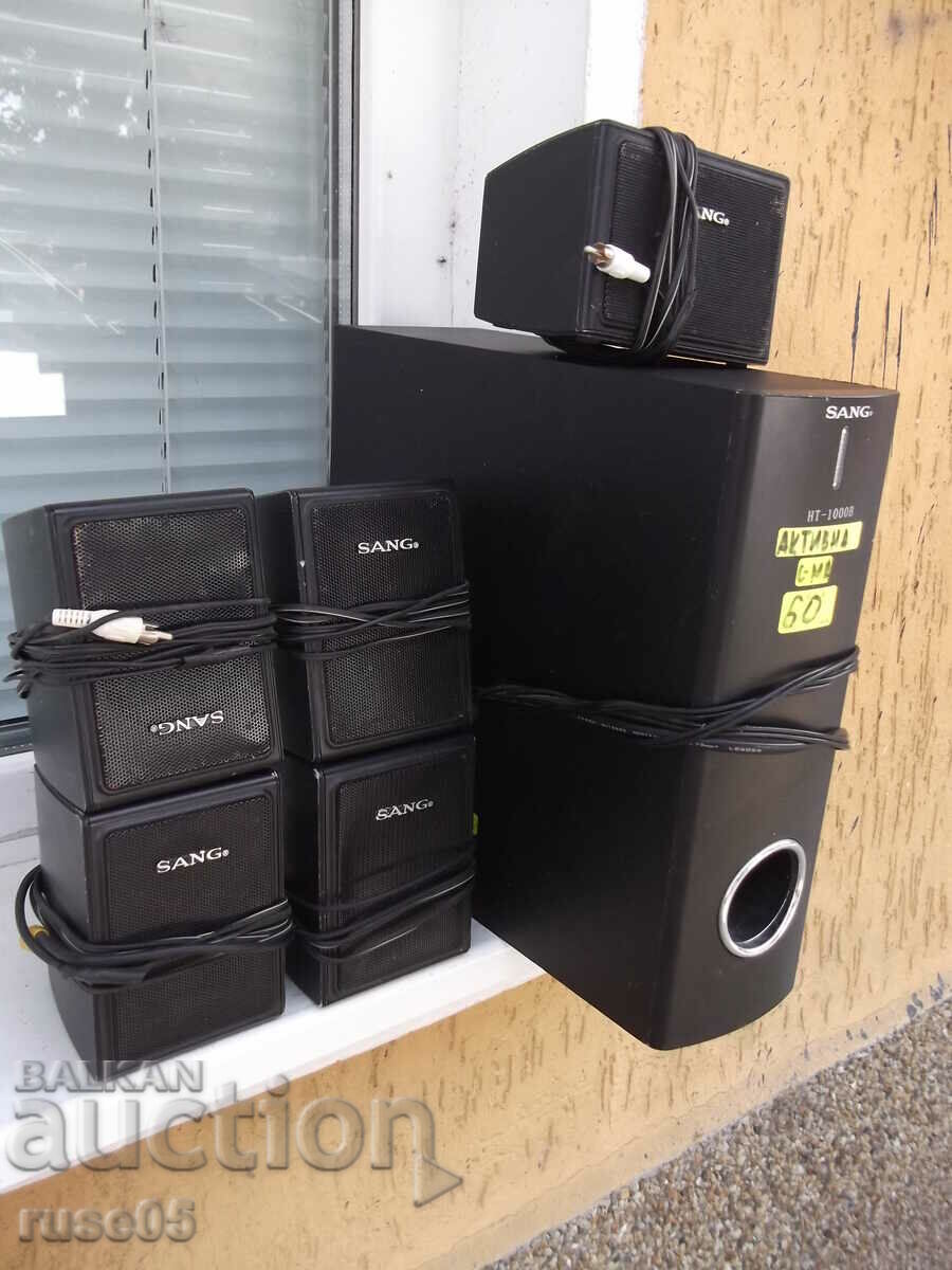 Auction  Audio system "SANG - HT-1000B" working