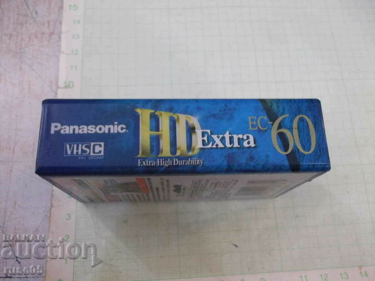 Delivery of Video cassette "Panasonic - HD Extra EC-60" new