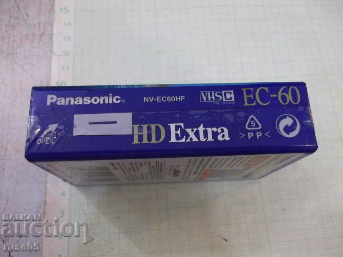Video cassette "Panasonic - HD Extra EC-60" new - 5