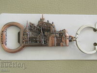 Metal key ring from Romania