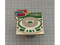 LUZHNIKI STADIUM MOSCOW USSR BADGE