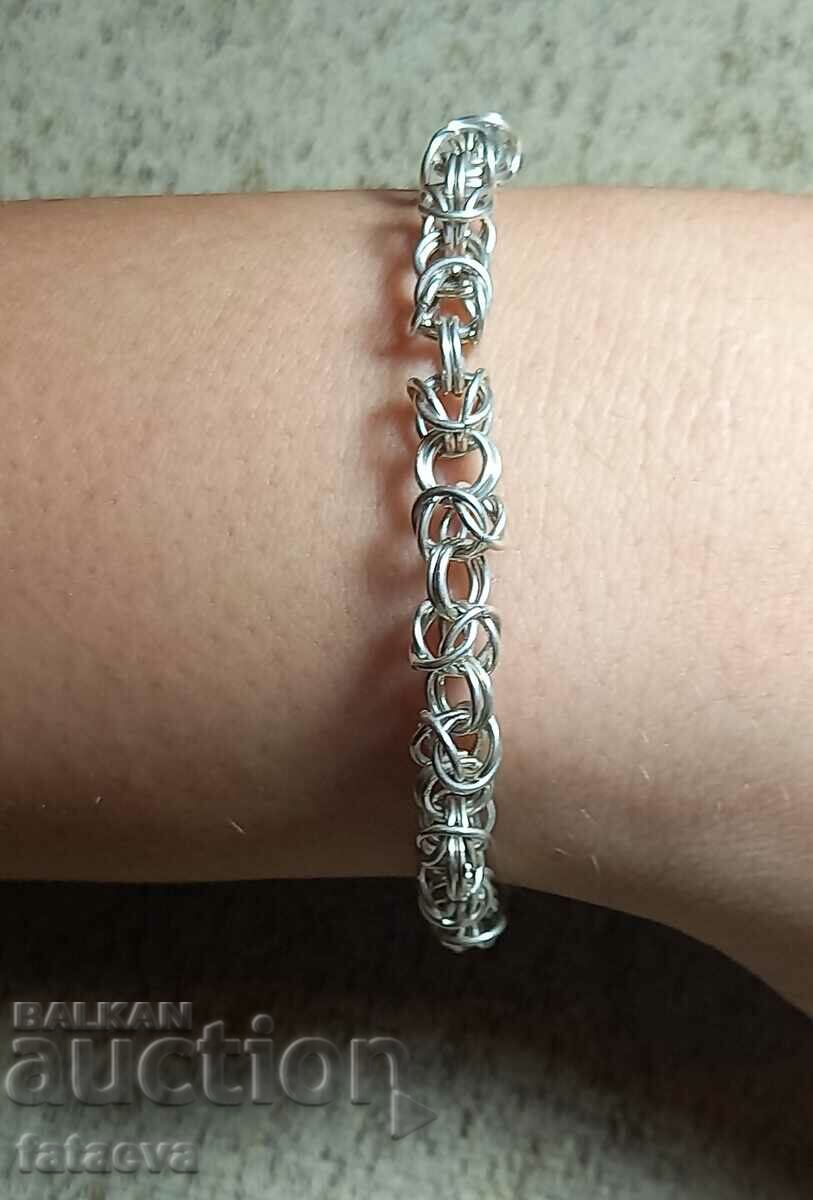 Silver bracelet Royal Braid, 925, BRAND NEW