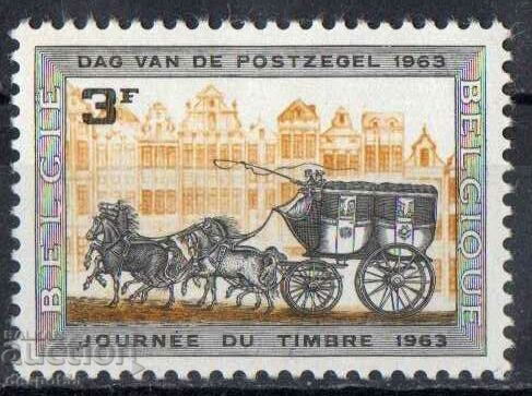 1963. Βέλγιο. Ημέρα γραμματοσήμων.