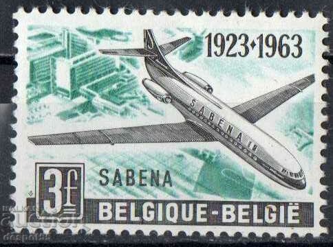 1963. Белгия. 40-годишнина на авиокомпанията Sabena.