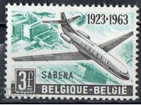 1963. Belgium. 40th Anniversary of Sabena Airlines.