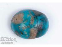 Blue Persian Turquoise with Pyrite 11.97ct Cabochon #7