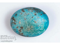Blue Persian Turquoise with Pyrite 10.78ct Cabochon #14