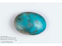 Blue Persian Turquoise with Pyrite 5.71ct Cabochon #23