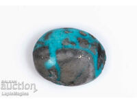 Blue Persian Turquoise with Pyrite 10.80ct Cabochon #25