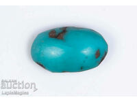 Blue Persian Turquoise with Pyrite 6.30ct Cabochon #28