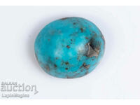 Blue Persian Turquoise with Pyrite 8.09ct Cabochon #31