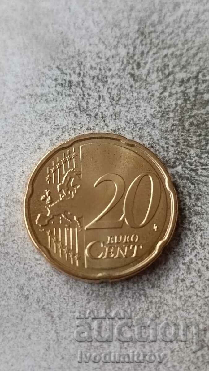 Austria 20 de cenți 2024