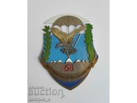 O insignă foarte rară a Brigăzii 68 de război cu parașute