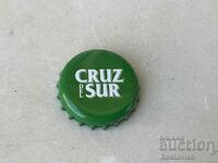 Beer cap «Cruz del Sur», Spain.