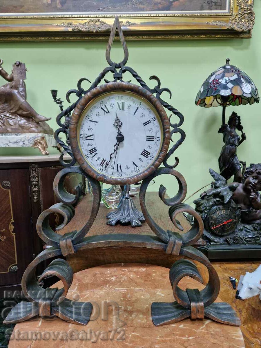 A beautiful antique table clock