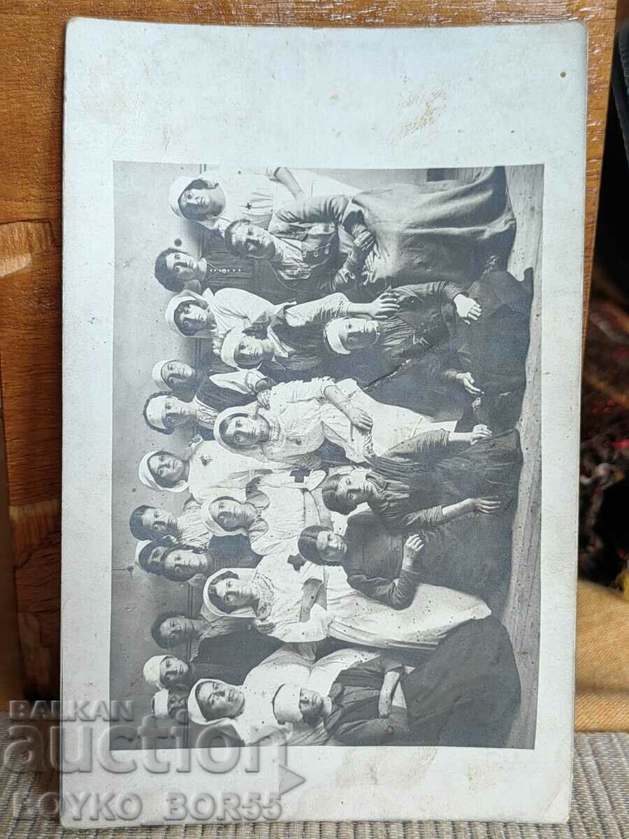 1910 Old Photo Ruse Military Med Team. Surori
