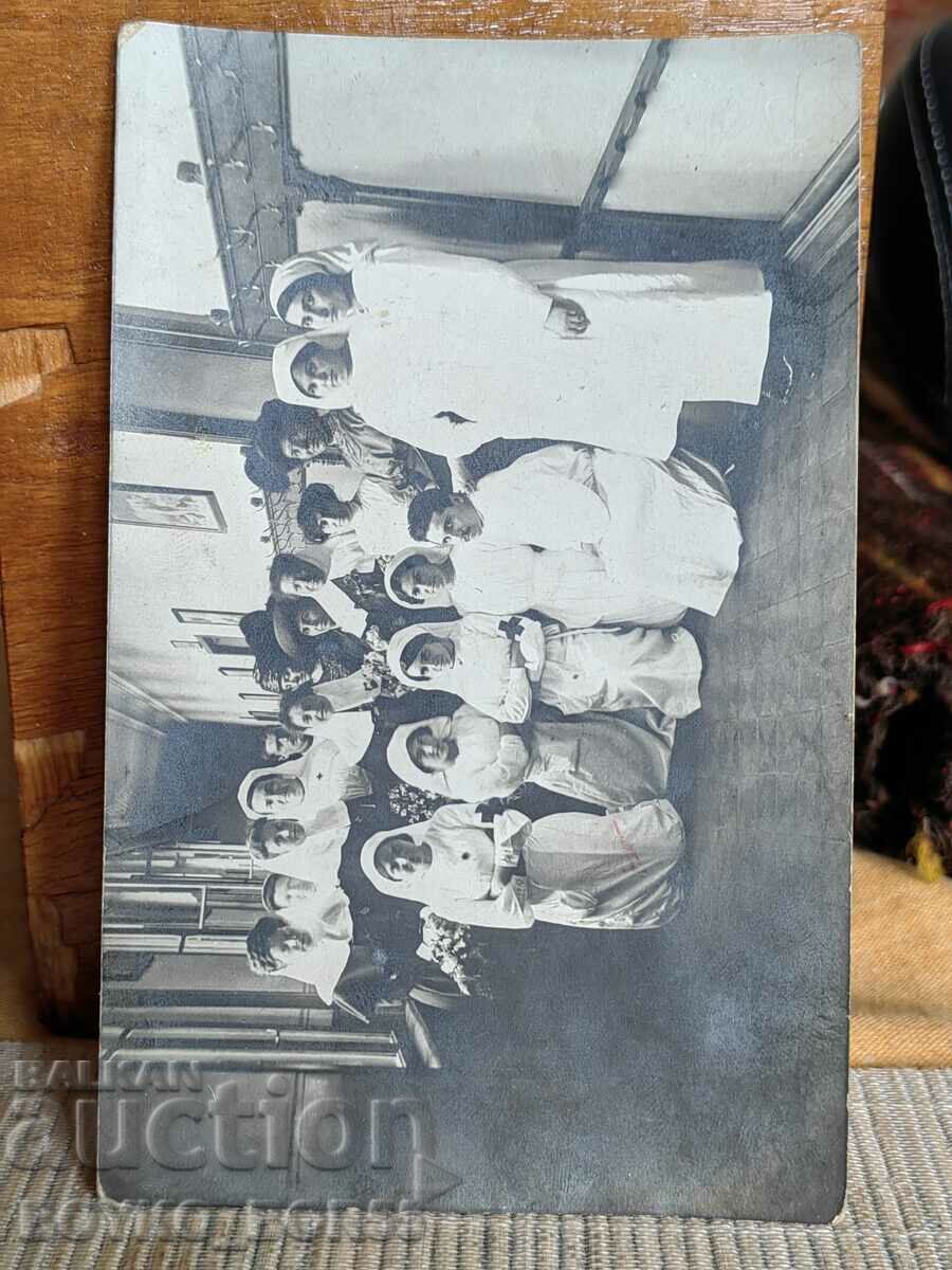 1910 Old Photo Ruse Military Med Team. Αδερφές