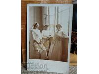 1910те г Стара Снимка Русе Група Военни Мед. Сестри