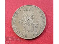 Франция-10 франка 1988-100 г. от рождението на Роланд Гарос