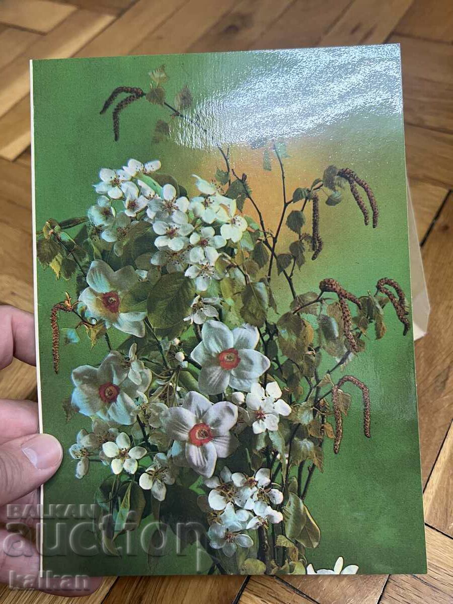 Russian greeting card with new envelope - 5 Russian greeting card with new envelope - 5